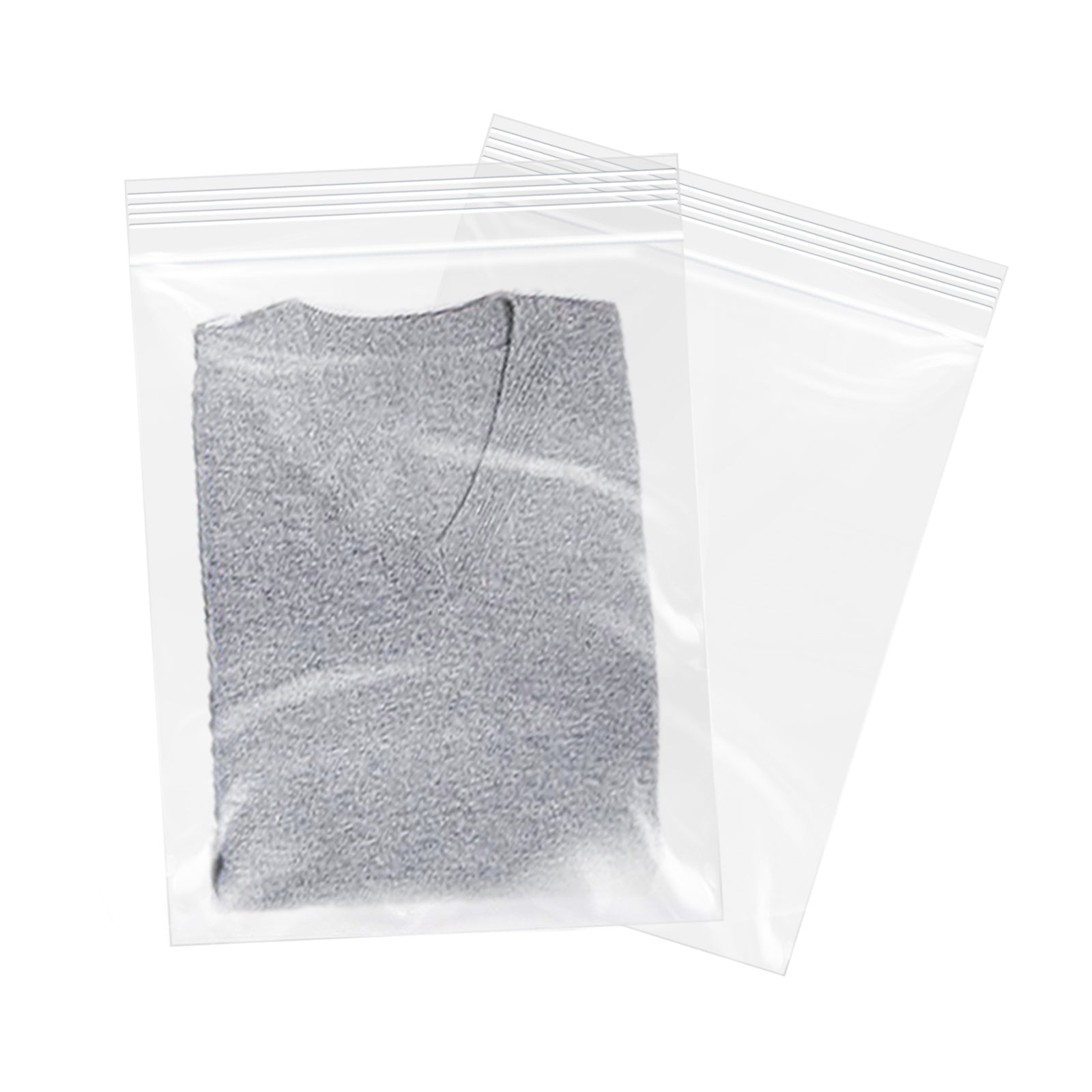5x7 2 Mil Reclosable Zip Poly Bags | System Packaging