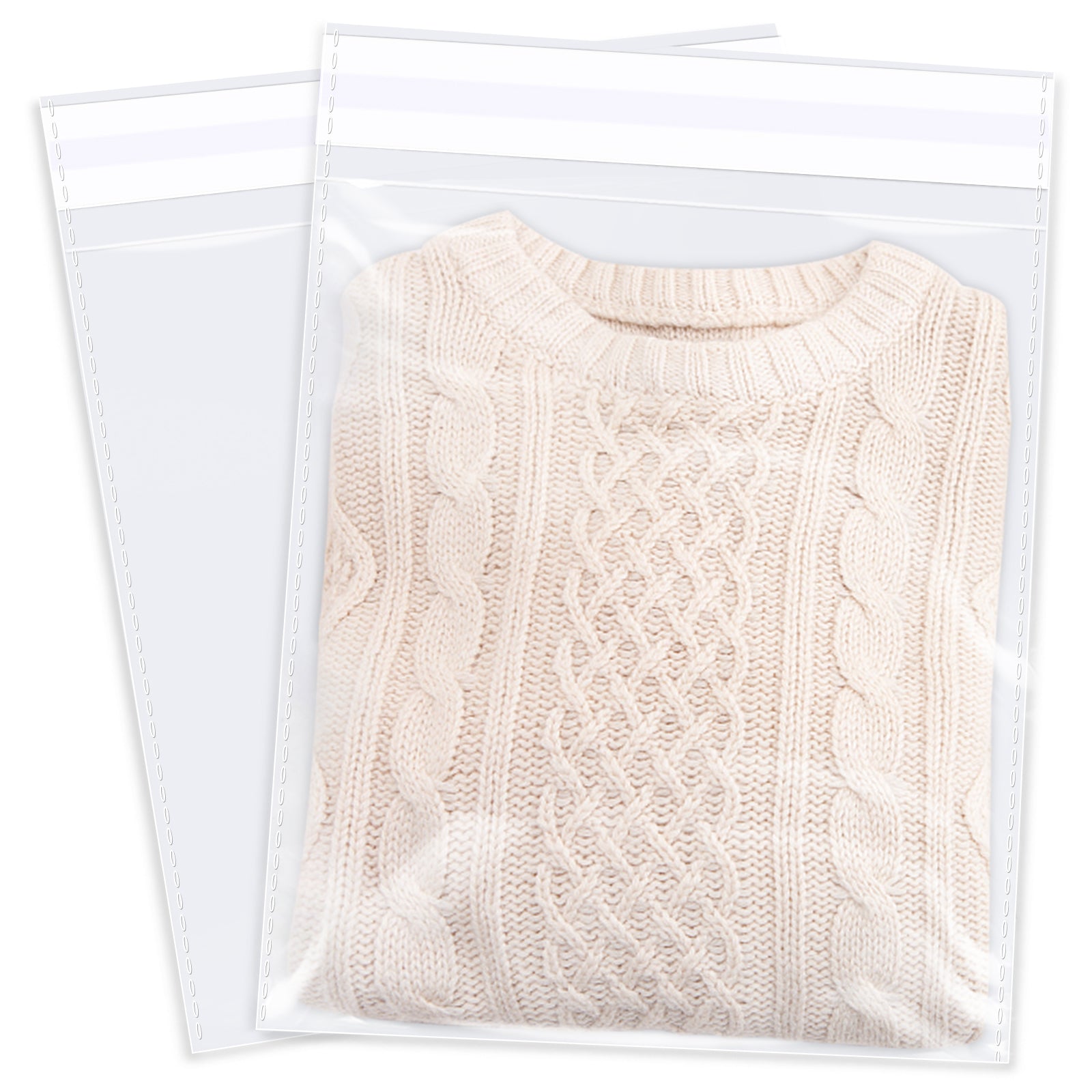 12" x 18" Clear Cellophane Bags