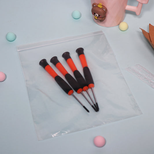 2 Mil 7" x 8" Resealable Clear Plastic Bags 200 Pack