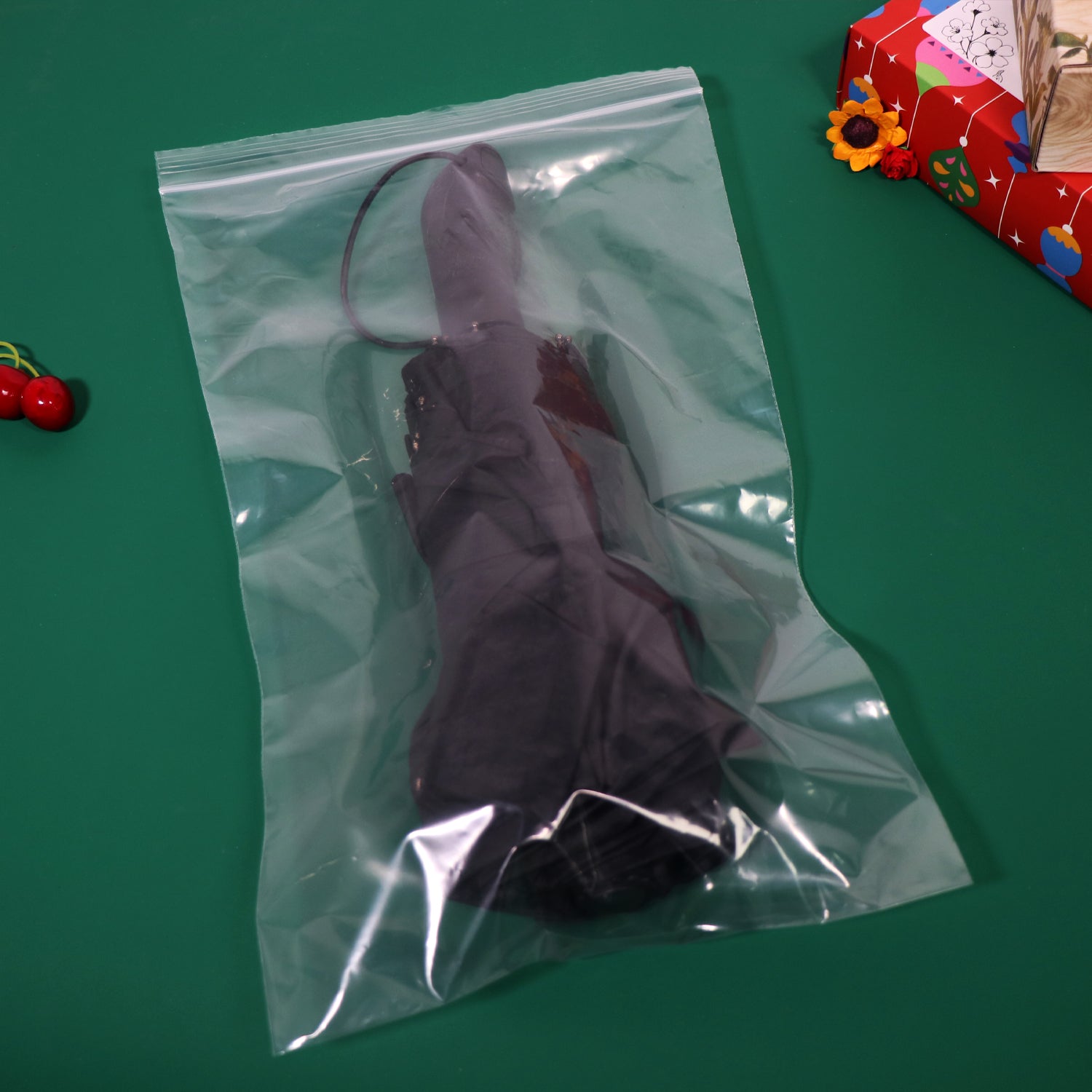 2 Mil 9" x 14" Resealable Clear Zip Bags 200 Pack