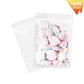 8" x 10" Zip Poly Bags 2 Mil Reclosable Plastic Zip Lock Bags