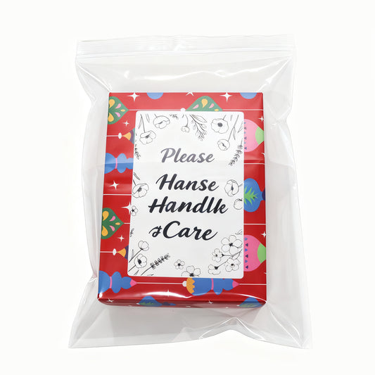 4 Mil 10" x 13" Zip Poly Bags 100 Pack Heavy-Duty Reusable