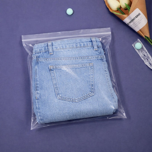 11" x 11" Resealable Clear 2 Mil Poly Zip Bags 100 Pack