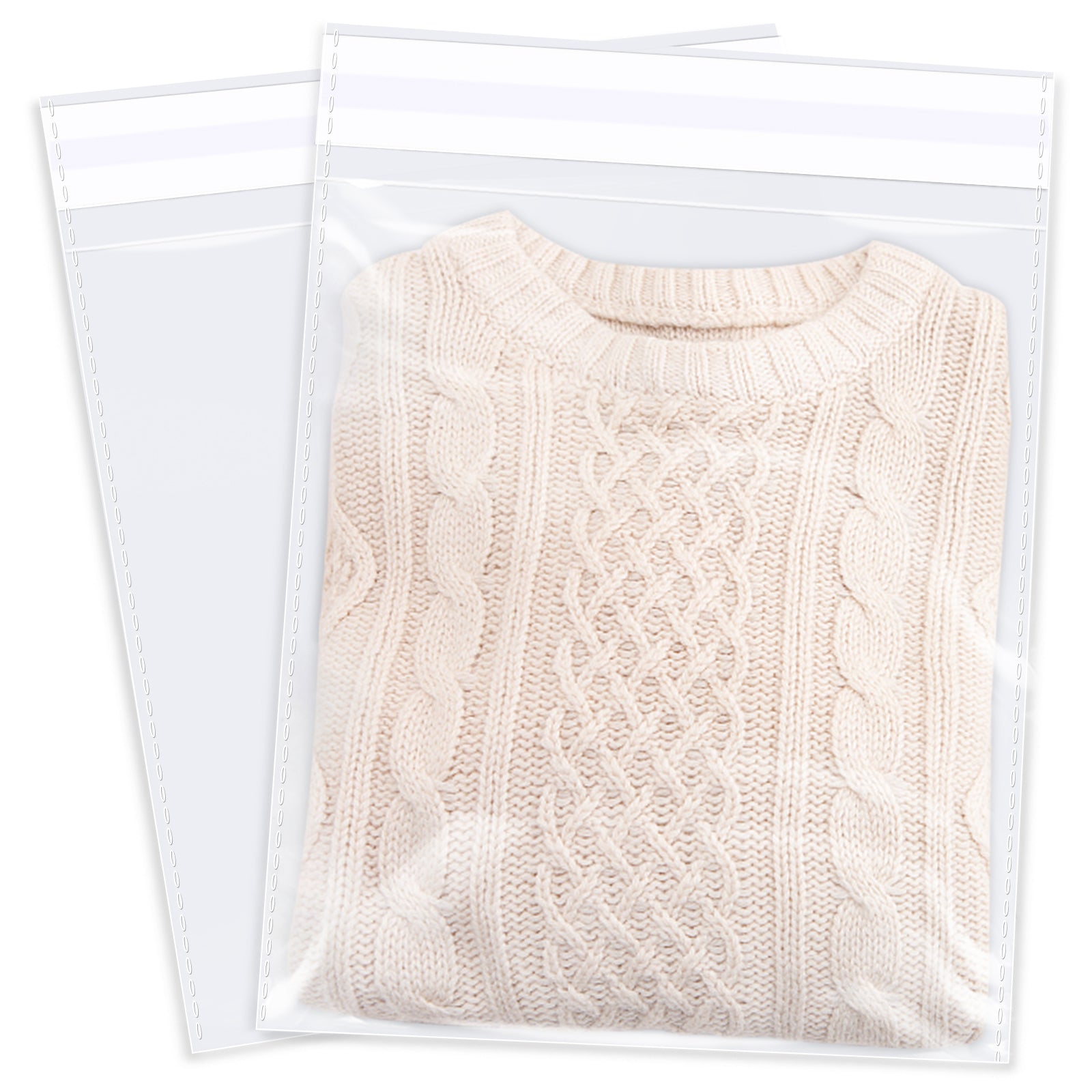 12" x 18" Clear Cellophane Bags 