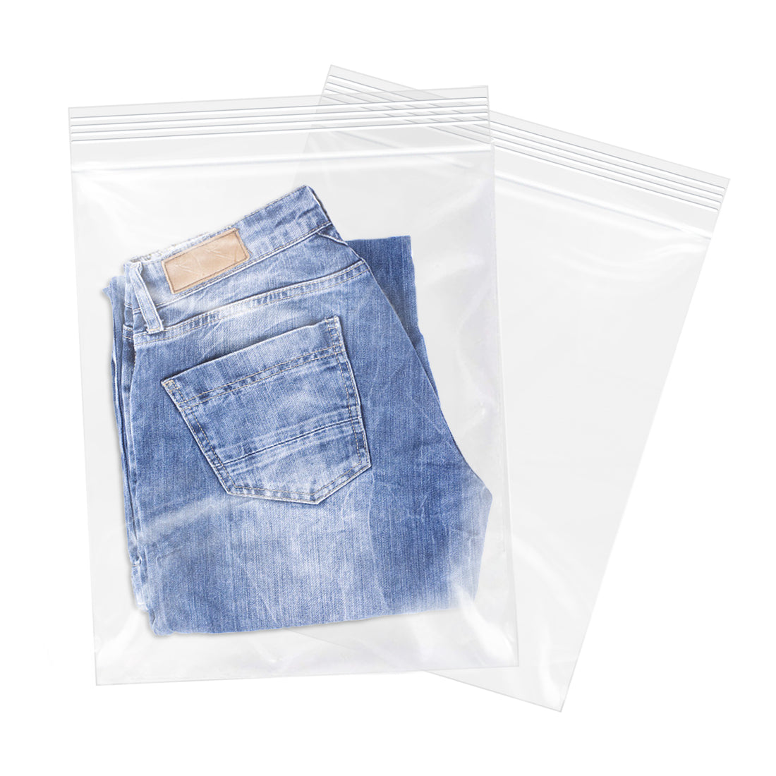 Reclosable Zip Lock Poly Bags-1000 Counts/Pack