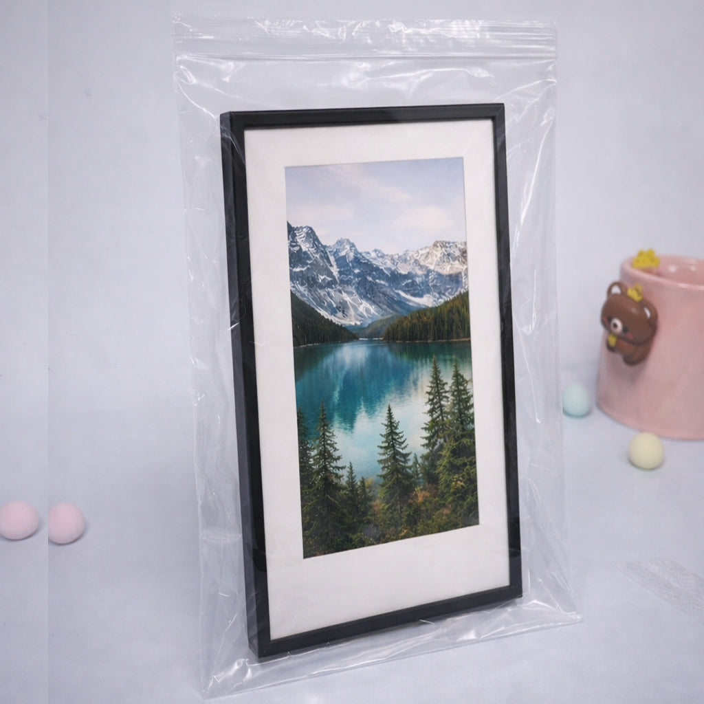 2 Mil 15" x 30" Clear Resealable Zip Bags, 100 Pack