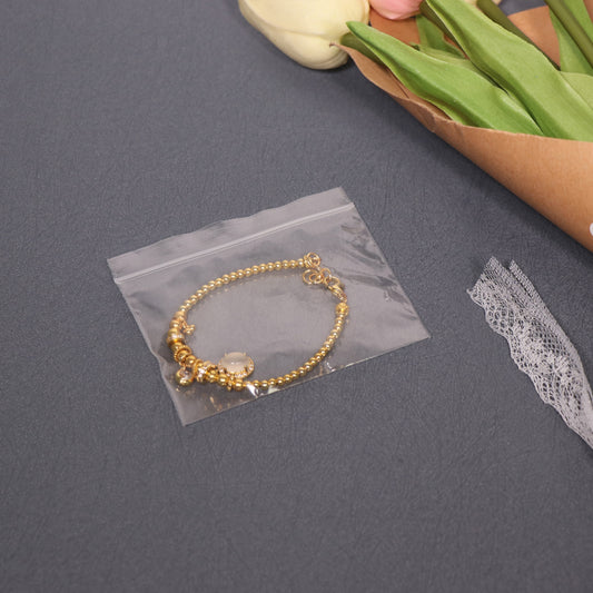 2 Mil Small Zip Lock Bags 3" x 2" 500 Pack