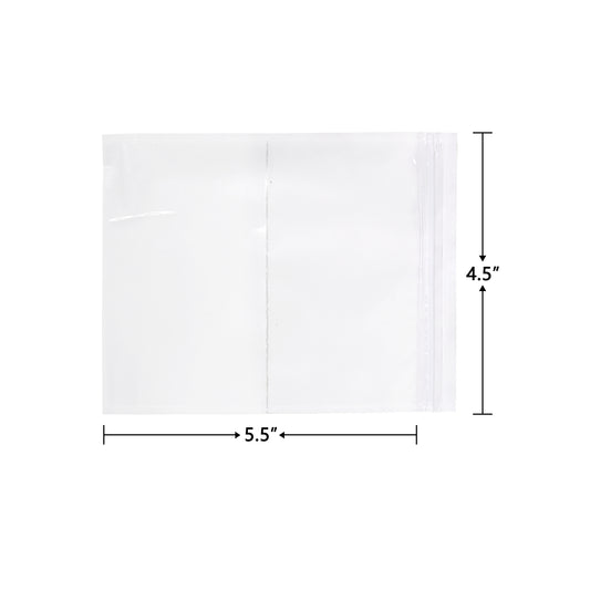 4.5" x 5.5" Resealable Packing List Envelopes 500 Pack
