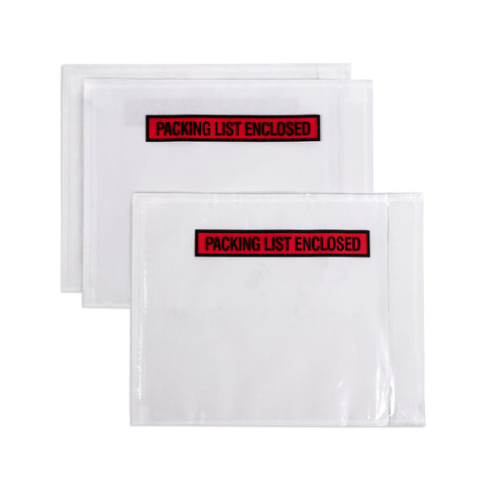 4.5" x 5.5" Self-Adhesive Packing List Envelopes 500 Pack