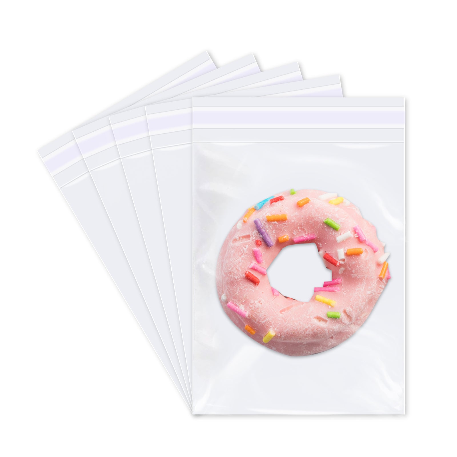 4" x 6" Self Sealing Cookie Clear Cellophane Bags