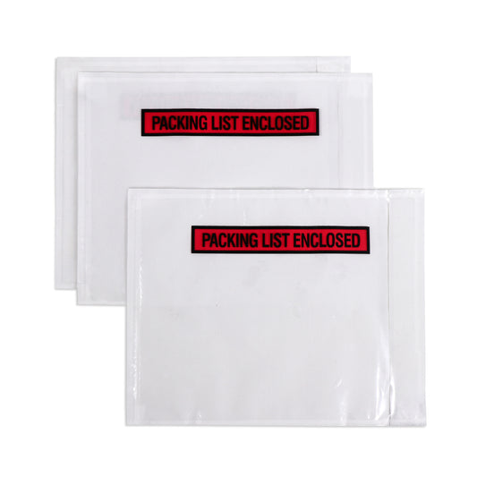 6" x 10" Self-Adhesive Packing List Envelopes 100 Pack