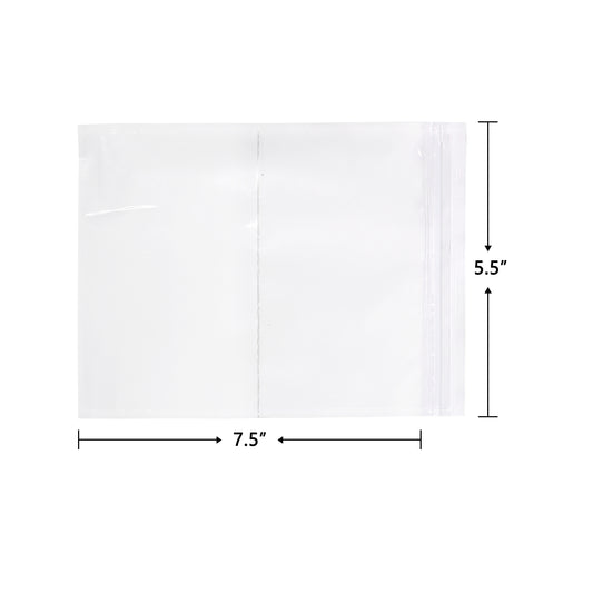 7.5" x 5.5" Resealable Packing List Envelopes 200 Pack