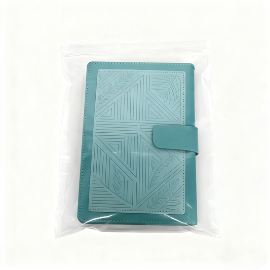 4 Mil 9" x 12" Zip Poly Bags 100 Pack Heavy-Duty Reusable