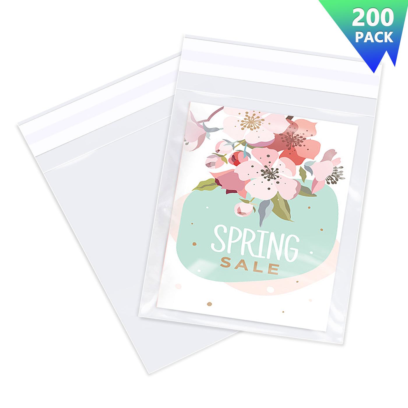 Resealable Cellophane Bags 5" x 7"