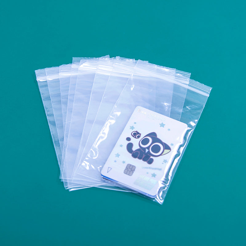 3" x 4" Zip Poly Bags 2 Mil Reclosable Plastic Zip Lock Bags