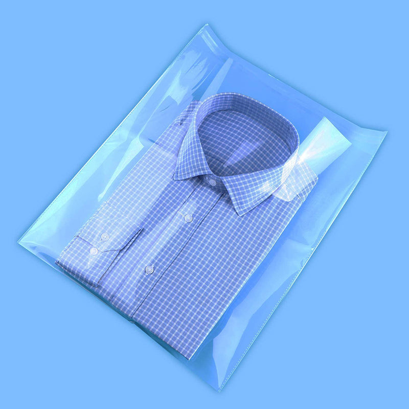 10" x 13" Clear Plastic Cellophane Bags Resealable Plastic Poly Bags