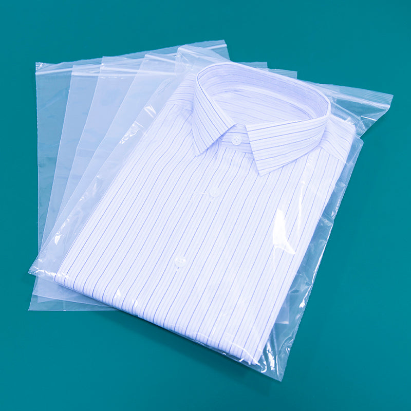 11" x 14" Clear Zip Lock Bags For Travel Reclosable Poly Bags