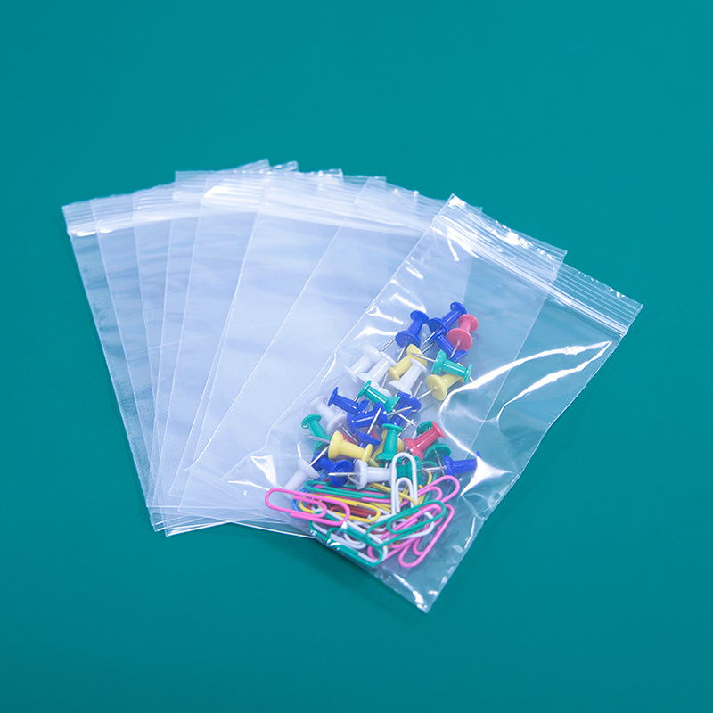 3" x 5" Small Zip Lock Bags Reclosable Poly Candy Bags