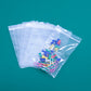 3" x 5" Zip Poly Bags 2 Mil Reclosable Plastic Zip Lock Bags