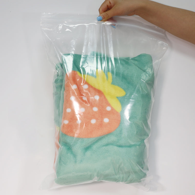 14" x 20" Zip Poly Bags 2 Mil Reclosable Plastic Zip Lock Bags