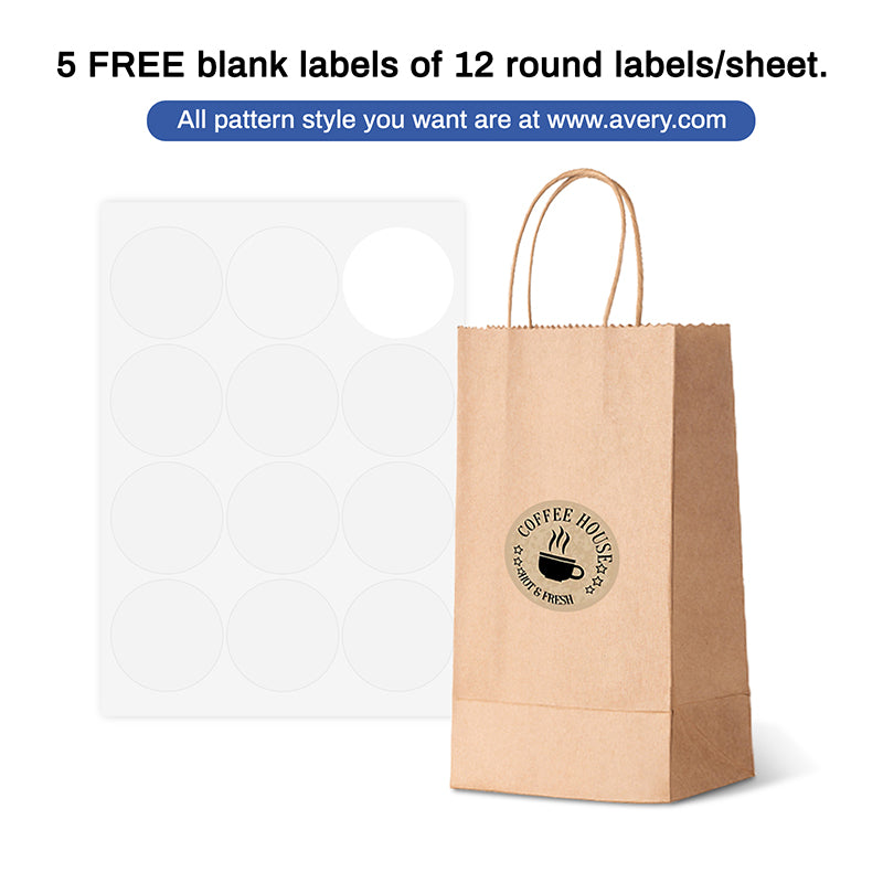 Imailer Brown Kraft Paper Bags 5.25x3.75x8 Inch 100Pcs Gifts Bags Party Bags Shopping Bags