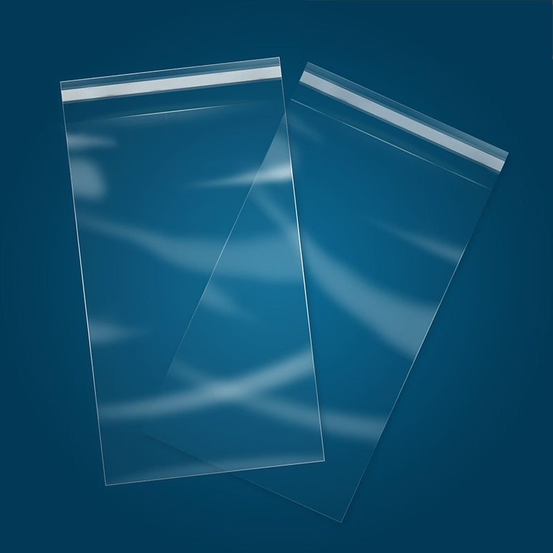 4" x 6" Clear Plastic Cellophane Bags Resealable Plastic Poly Bags