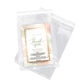 iMailer 6" x 9" Self Seal 1.6 Mil Clear Plastic Poly Bags with Suffocation Warning